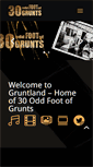 Mobile Screenshot of gruntland.com